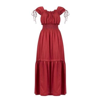 Pinko Mujer, Vestidos, Rojo, Talla: S