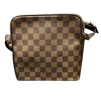 Louis Vuitton Vintage, unisex, Bruin, ONE Size, Pre-owned Damier Shoulder Bag