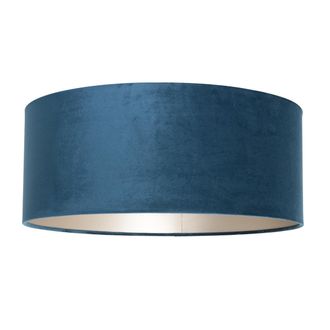 Steinhauer Pantalla De L&aacute;mpara - Shade - Azul - Velours Tejido - Steinhauer