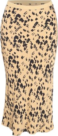 Anine Bing Bar Skirt in Multicolor Silk