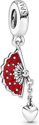 Pandora Silver Cz Spanish Fan Charm