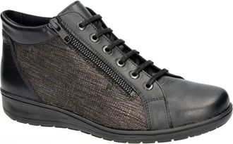 Solidus Schoenen, Dames, Zwart, 38 1/2 EU, Leer, Kate Enkellaars