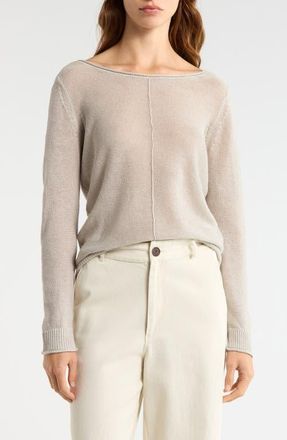 Tommy Bahama Cedar Linen Sweater in Natural at Nordstrom, Size X-Small