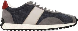 Tod's Blue Lace Up Sneakers