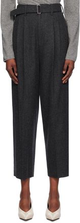 ボトムスその他 MONCLER FW24 Graphite wool blend pant (2A00006597SR 786) Moncler Graphite Wool Blend Pant | italist