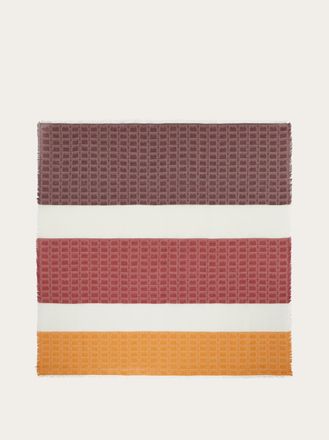 Ferragamo Men Gancini shawl Red