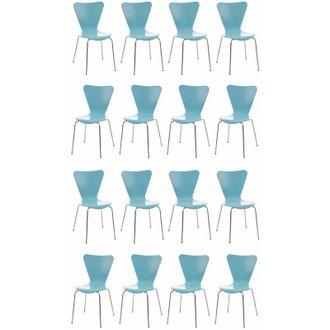 Clp Clp - Set De 16 Sillas De Conferencia Calisto Azul Claro