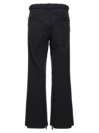 Balenciaga Waterproof Flared Trousers - Black