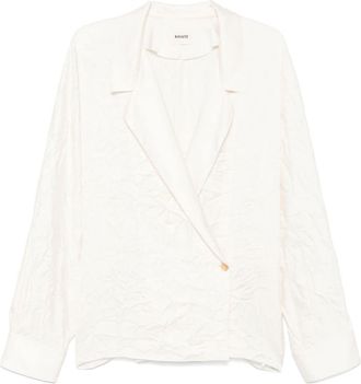 Khaite Camicia Garth - Toni neutri