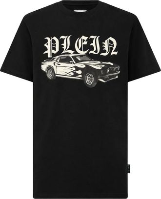 Philipp Plein Camiseta Cuello Redondo SS Racing - Tops - Hombre - Negro - L
