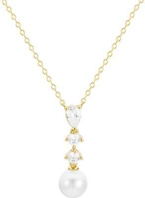 Untamed Petals At Last Necklace in Metallic Gold at Nordstrom