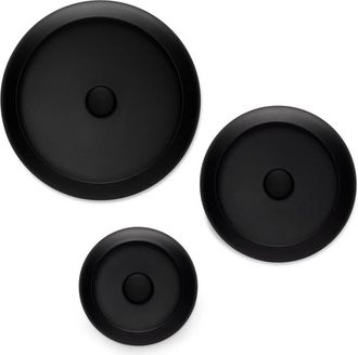 Fatboy Oloha Trio Schale mit LED Akkuleuchte, schwarz