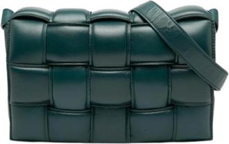 Bottega Veneta Pre-owned Cross Body Bags, female, Green, Size: ONE SIZE Pre-owned Crossbody Bag