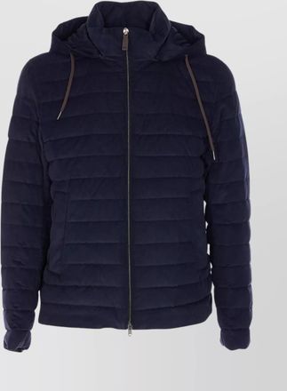 Herno hooded quilted down jacket