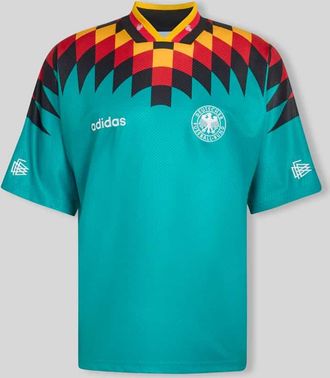 adidas Regular Fit Trikot mit DFB-Logo-Detail in Petrol, Gr&ouml;&szlig;e XXL