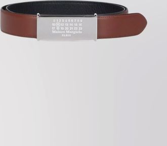 Maison Margiela leather reversible belt