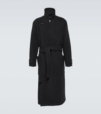 Christophe Lemaire Double-sided wool coat