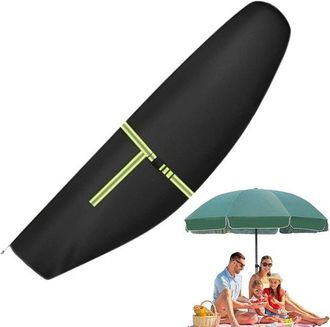 No Brand Fundas Protectoras Para Sombrillas De Patio - Funda Reforzada Para Sombrilla De Mercado - Accesorio Resistente A Los Rayos Uv Para Balc&oacute;n, Jard&iacute;n Y C&eacute;