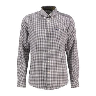 Barbour Padshaw Tailored Shirt - Heren - Casual Overhemden - Grijs - 2XL - Katoen - Overhemden