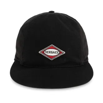 Versace Caps, unisex, Black, Size: 60 CM Baseball Cap