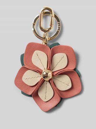 Furla Schl&uuml;sselanh&auml;nger mit Karabiner Modell ALLEGRA HIBISCUS in Altrosa, Gr&ouml;&szlig;e 1