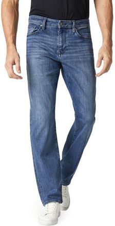 Mavi Matt Relaxed Straight Leg Jeans in Mid Supermove at Nordstrom Rack, Size 48 X 34