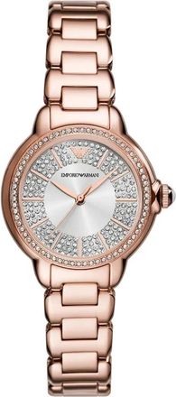 Emporio Armani Watches - Dames - Horloges - Roze - ONE Size - Accessoires
