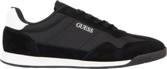 Guess Schoenen, Heren, Zwart, 43 EU, Leer, Drean Sneakers