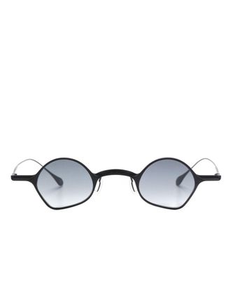 Rigards sculpted-frame sunglasses - Black