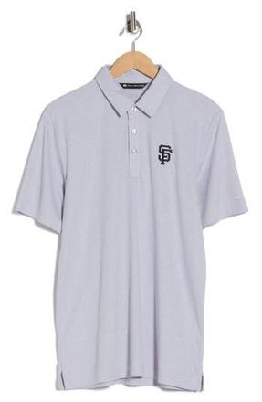 Travis Mathew San Francisco Giants Playoff Pitch Polo in Heather Grey at Nordstrom Rack, Size Xxx-Large