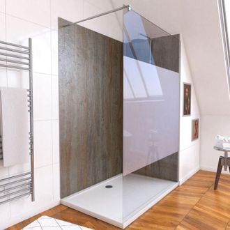 Aurlane Paquete De Paneles De Pared Wood Stone + Wall Freedom 2 Despoli + Receptor De Blancura