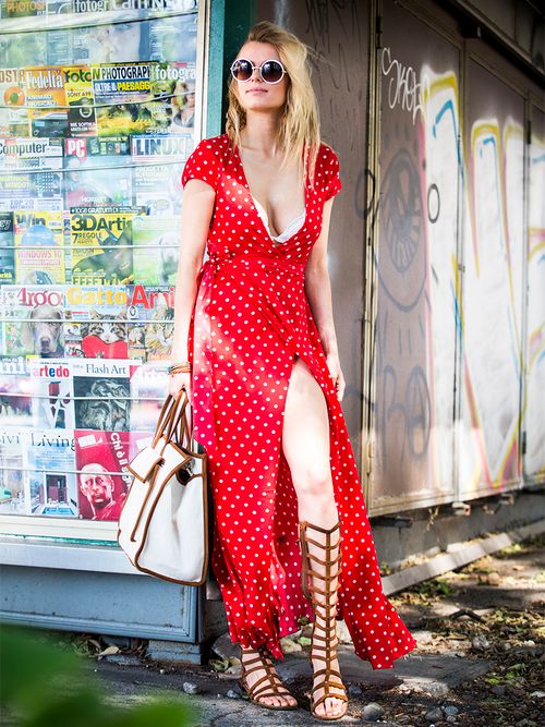 look con sandali gladiators