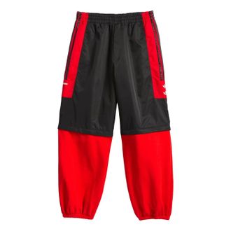 adidas x Willy Chavarria Heavyweight Sweatpants Black Red KD9359