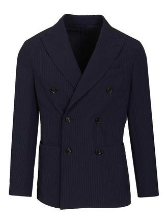 Caruso Double-Breasted Butterfly Blazer