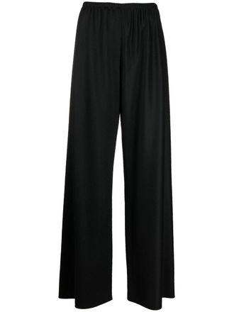 The Row Pantaloni a gamba ampia - Nero
