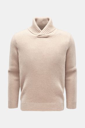 Braun Hamburg Men - Cashmere jumper beige