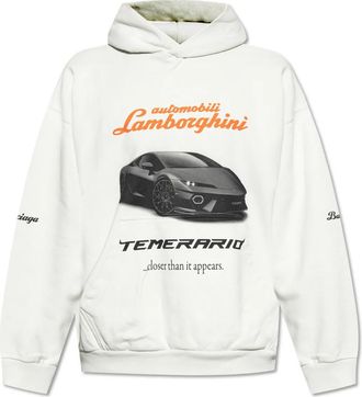Balenciaga Sweatshirts & Hoodies - Heren - Hoodies - Beige - L - Katoen - Hoodies & sweatvesten