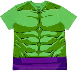MARVEL Avengers Cosplay Short Sleeve T-Shirt in Classic Hulk Green at Nordstrom, Size X-Small