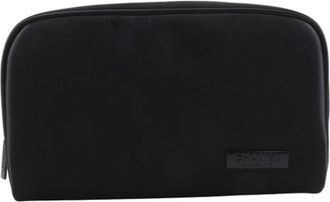 Chanel Pre-owned Clutches, female, Black, Size: ONE SIZE Pre-owned Nylon Clutch