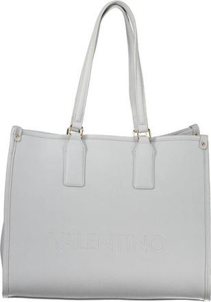 Valentino Tassen, Dames, Blauw, ONE Size, Leer, Foxy Re Tote Bag