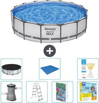 Bestway Piscina Bestway Steel Pro Max Redonda - 457x122 Cm - 8-piezas S546