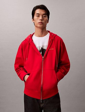 Calvin Klein Sudadera Con Capucha Y Cremallera De Felpa Lunar New Year