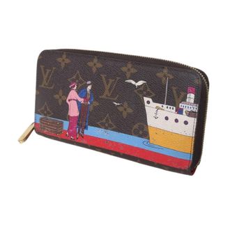 Louis Vuitton Monogram Brown Long Wallet (Bi-Fold) (Pre-Owned)