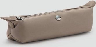 Mango Astuccio nylon zip marrone chiaro/pastello - Donna - Taglia unica - MANGO