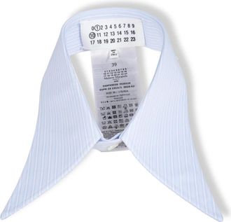 Maison Margiela Cuello a rayas - Accessories - Hombre - Blanco - M