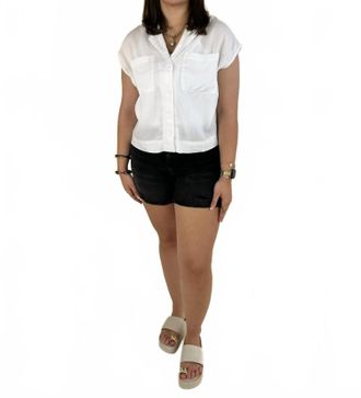 Dear John Denim Jullian Distressed Denim Shorts In East Coast