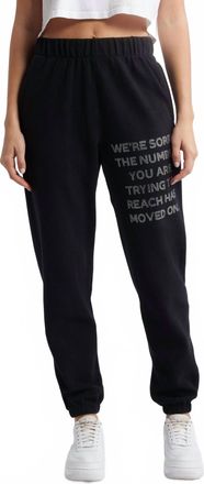 Boys Lie Mac Slim Sweatpants In Black