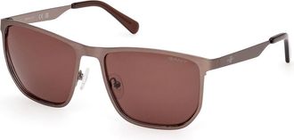 GANT GA00014 37E Mens Sunglasses Brown Size 58