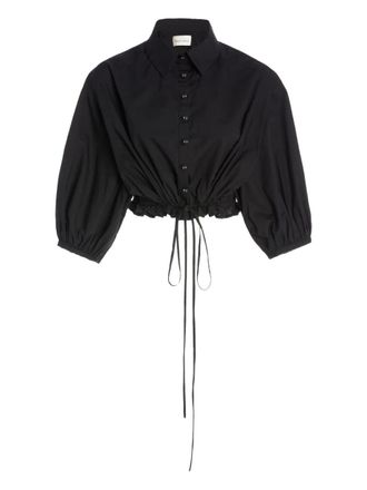 Cara Cara Hutton blouse - women - Cotton - S - Black