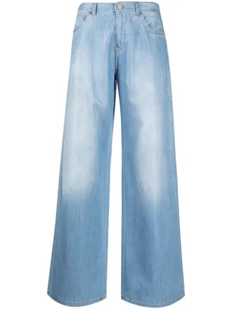 Blugirl Jeans met wijde pijpen - Blauw